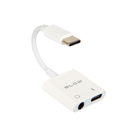 66-169- Adapter USB-kontakt USB-C USB-C-kontakt + 3,5 mm jack-kontakt | HandlaSmidigt.se