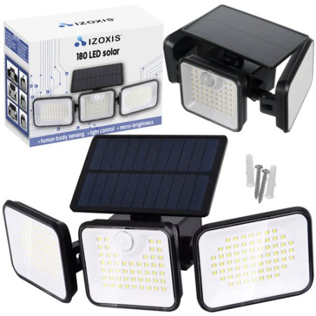 Solarlampa 180 LED Izoxis 24889