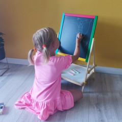 Tavla av trä med två sidor Kruzzel 23546