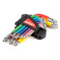 Nycklar Torx korta set 9 st. S2 amio-04300