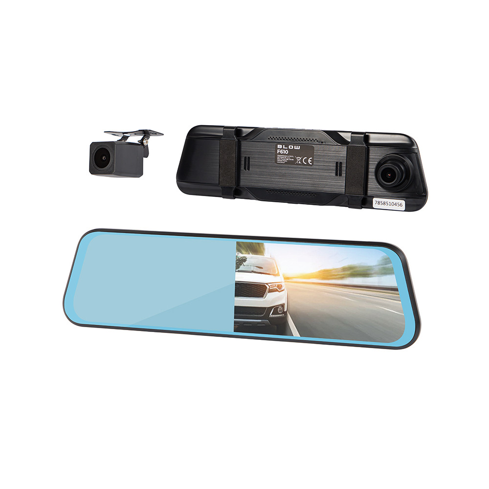 78-585 - Videoregistrator blackbox dvr f610 blås spegel