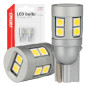 LED-lampor Canbus T10 W5W 12 SMD 3030 vit 12V 24V AMIO-04243