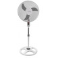 EHF002WE Esperanza fläkt 16'' stående typhoon vit-grå