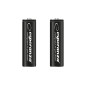 EZA105 Esperanza uppladdningsbara batterier ni-mh aa high-capacity 2600mah 2 st svarta