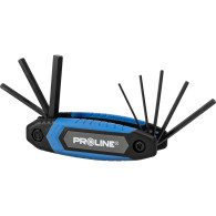 Insexnycklar 1,5-8,0 mm med hylsa, set om 8 st. proline