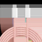 USB-C till USB-C-kabel 60 W 1,5 m rosa Kruger&Matz Basic