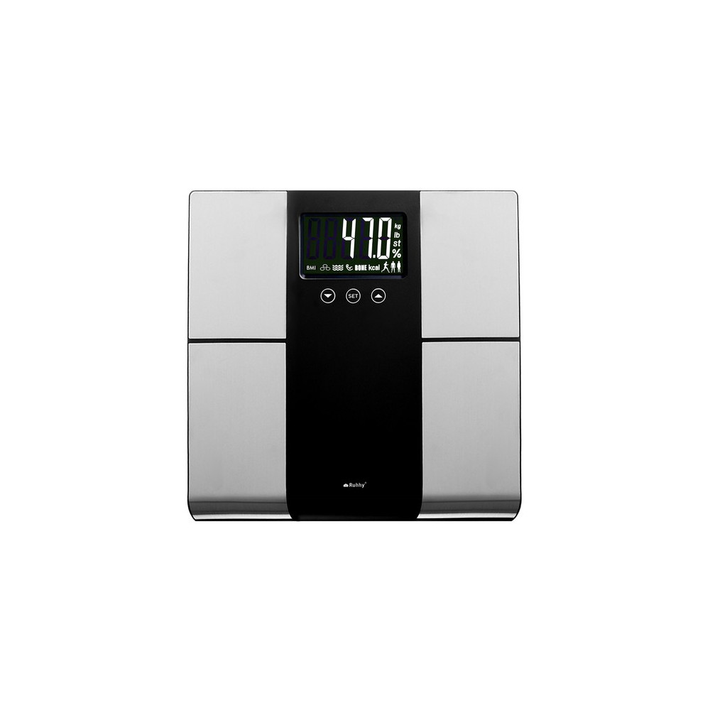 Badrumsvåg LCD-analytisk Ruhhy 24638