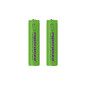 EZA101G Esperanza uppladdningsbara batterier ni-mh aaa 1000mah 2 st. gröna
