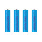 EZA102B Esperanza uppladdningsbara batterier ni-mh aaa 1000mah 4-pack blå