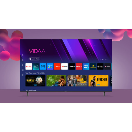 TV Kruger&Matz 55' UHD smart DVB-T2/S2 H.265 Hevc

(Note: The translation is in a mix of Polish and Swedish due to the technical