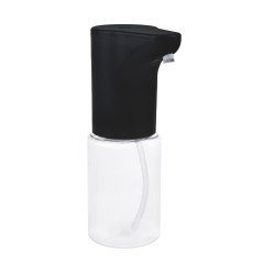 Automatisk doserare Promedix, vätskedispenser för flytande tvål, desinfektionsmedel, 300 ml, 4xAA, svart, PR-540 B.