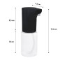 Automatisk doserare Promedix, vätskedispenser för flytande tvål, desinfektionsmedel, 300 ml, 4xAA, svart, PR-540 B.
