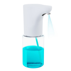 Automatisk dispenser Promedix, vätskedispenser för flytande tvålar, desinfektionsmedel, 300 ml, 4xAA, vit, PR-540 W. |…