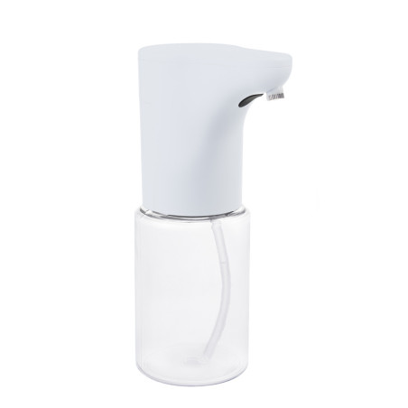 Automatisk dispenser Promedix, vätskedispenser för flytande tvålar, desinfektionsmedel, 300 ml, 4xAA, vit, PR-540 W.