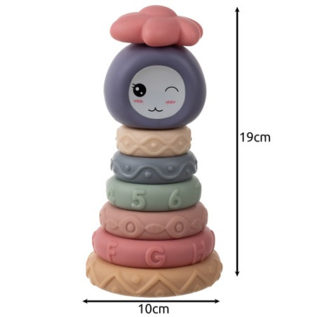 Sensoriska mjuka klossar - 8 st. Kruzzel 25116