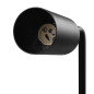 Skrivbordslampa GU10 Maclean, riktad, rund, GU10, med strömbrytare, svart färg, MCE370 B.