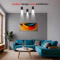 Ytmonterad armatur / rör Maclean, punktbelysning, rund, aluminium, GU10, 55x105mm, svart färg, MCE361 B