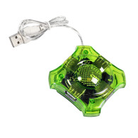 EA150G Esperanza USB 2.0 hub 4x USB stjärna grön