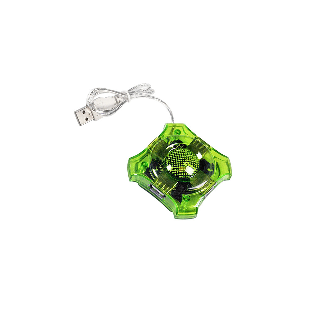 EA150G Esperanza USB 2.0 hub 4x USB stjärna grön