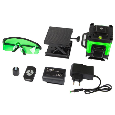 50-232- Nivelleringsinstrument GT-C1 Blås Laser Korsnivå - 12 linjär 3D