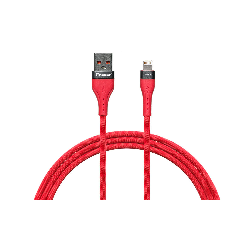 Kabel TRACER USB A - Lightning 1m RD
Kabel TRACER USB A - Lightning 1m RD Kabel TRACER USB A - Lightning 1m RD
Kabel TRACER USB A - Lightning 1m RD