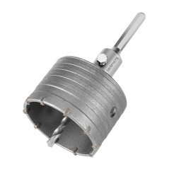 Hålsåg med 85 mm sågdiameter med HEX-adapter och styrborr. | HandlaSmidigt.se
