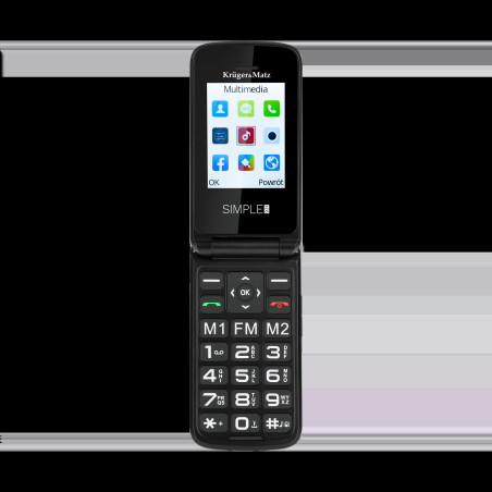 Mobiltelefon för seniorer Kruger&Matz Simple 931 4G
