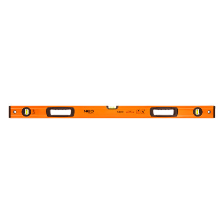 Vattenpass av aluminium S 400, 3 libeller, 2 handtag, 100 cm | HandlaSmidigt.se