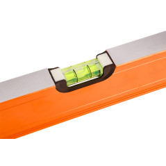 Vattenpass i aluminium S 400, 3 libeller, 2 handtag, 120 cm