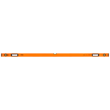 Vattenpass av aluminium S 400, 3 libeller, 2 handtag, 200 cm | HandlaSmidigt.se