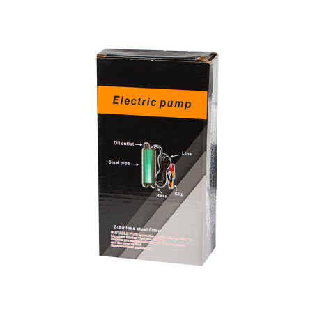 44-581- Elektrisk bränslepump silver 12v