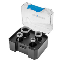 Diamantborrar (18, 22, 27, 35 mm), set med 4 delar. | HandlaSmidigt.se