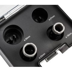 Diamantborrar (18, 22, 27, 35 mm), set med 4 delar. | HandlaSmidigt.se