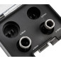 Diamantborrar (18, 22, 27, 35 mm), set med 4 delar.