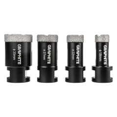 Diamantborrar (18, 22, 27, 35 mm), set med 4 delar. | HandlaSmidigt.se