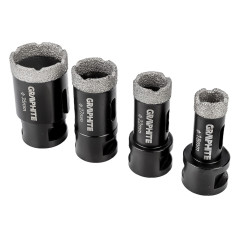 Diamantborrar (18, 22, 27, 35 mm), set med 4 delar. | HandlaSmidigt.se