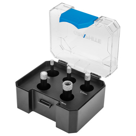 Diamantborrar (6, 8, 10, 12, 16 mm), set om 5 delar. | HandlaSmidigt.se