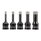 Diamantborrar (6, 8, 10, 12, 16 mm), set om 5 delar.