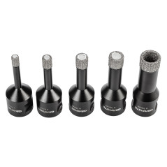 Diamantborrar (6, 8, 10, 12, 16 mm), set om 5 delar. | HandlaSmidigt.se