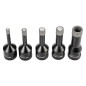 Diamantborrar (6, 8, 10, 12, 16 mm), set om 5 delar.