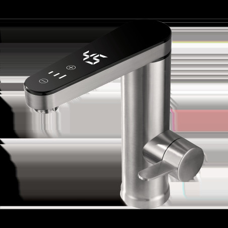 Genomströmmande vattenberedare - fristående batteri