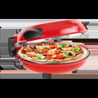 Ugn till pizza TEESA SUPREME +, 1200 W, 32 cm, fönster, avtagbar sten, styrning med två värmeelement.