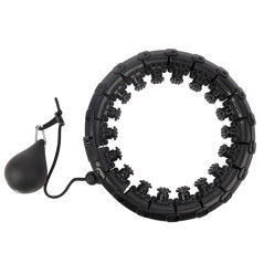 Hula hoop med massager + viktskiva Trizand 25208