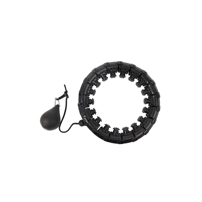 Hula hoop med massager + viktskiva Trizand 25208