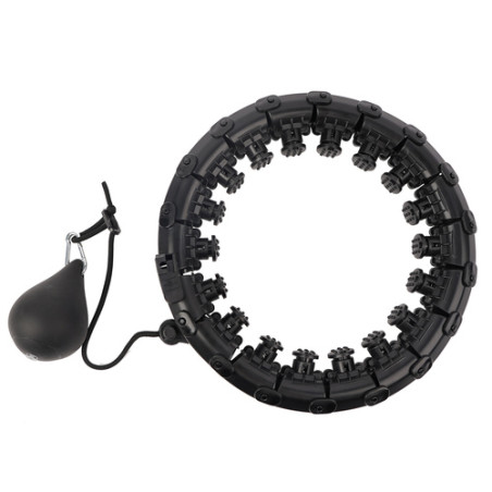 Hula hoop med massager + viktskiva Trizand 25208