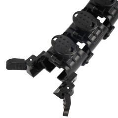 Hula hoop med massager + viktskiva Trizand 25208