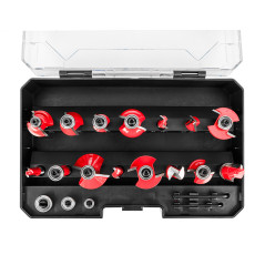 Frässet, skaft 8 mm, set med 15 stycken. | HandlaSmidigt.se