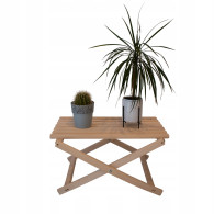 Set med solstolsbord + 2 solstolar Blå ränder, WOODOK