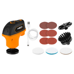 Minienhet med flera funktioner/polermaskin 4V, Li-Ion, USB-C | HandlaSmidigt.se