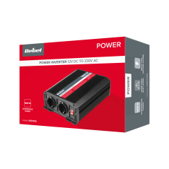 Omvandlare REBEL 12V/230V 1000W 2 uttagstyp F: tyska